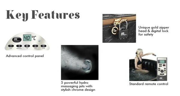 Vířivý bazén MSPA Luxury Exotic J-211